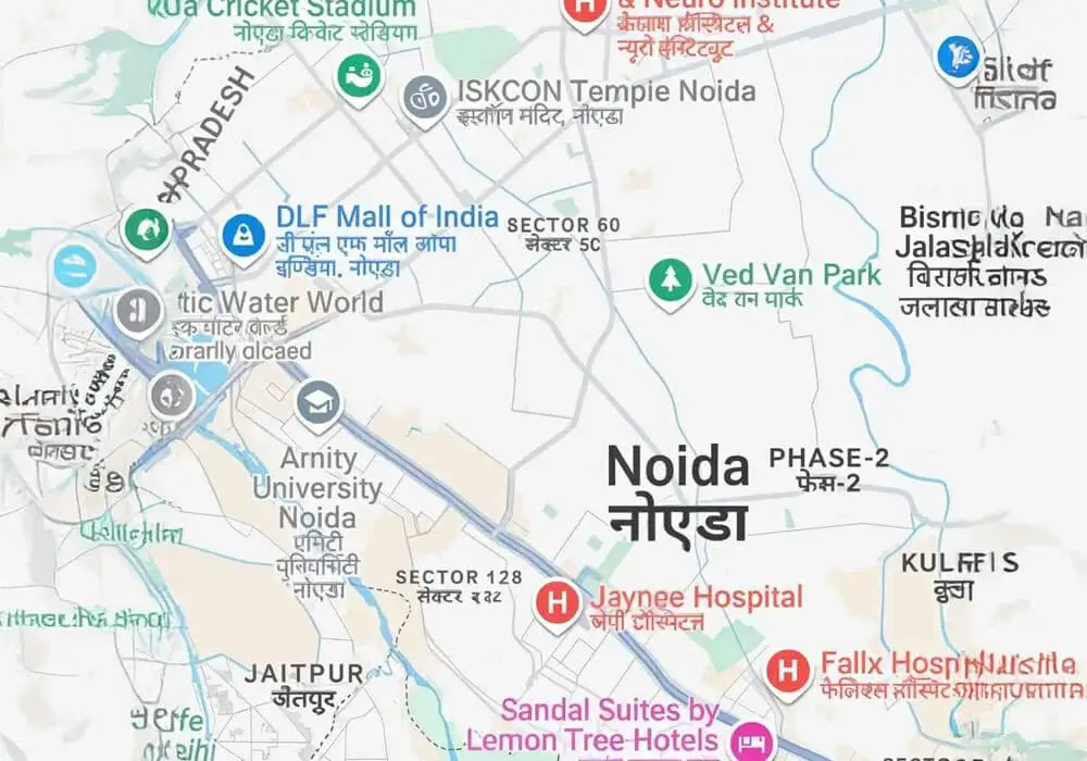 M3M Gurgaon Location map